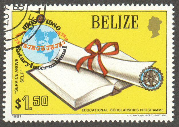 Belize Scott 541 Used - Click Image to Close